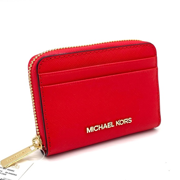 Michael Kors Zip Around Card Case Wallet - Picture 2 of 6